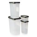 Seal It Rectangular 4 Piece Set Wham Storage
