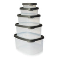 Seal It Rectangular 5 Piece Set Wham Storage