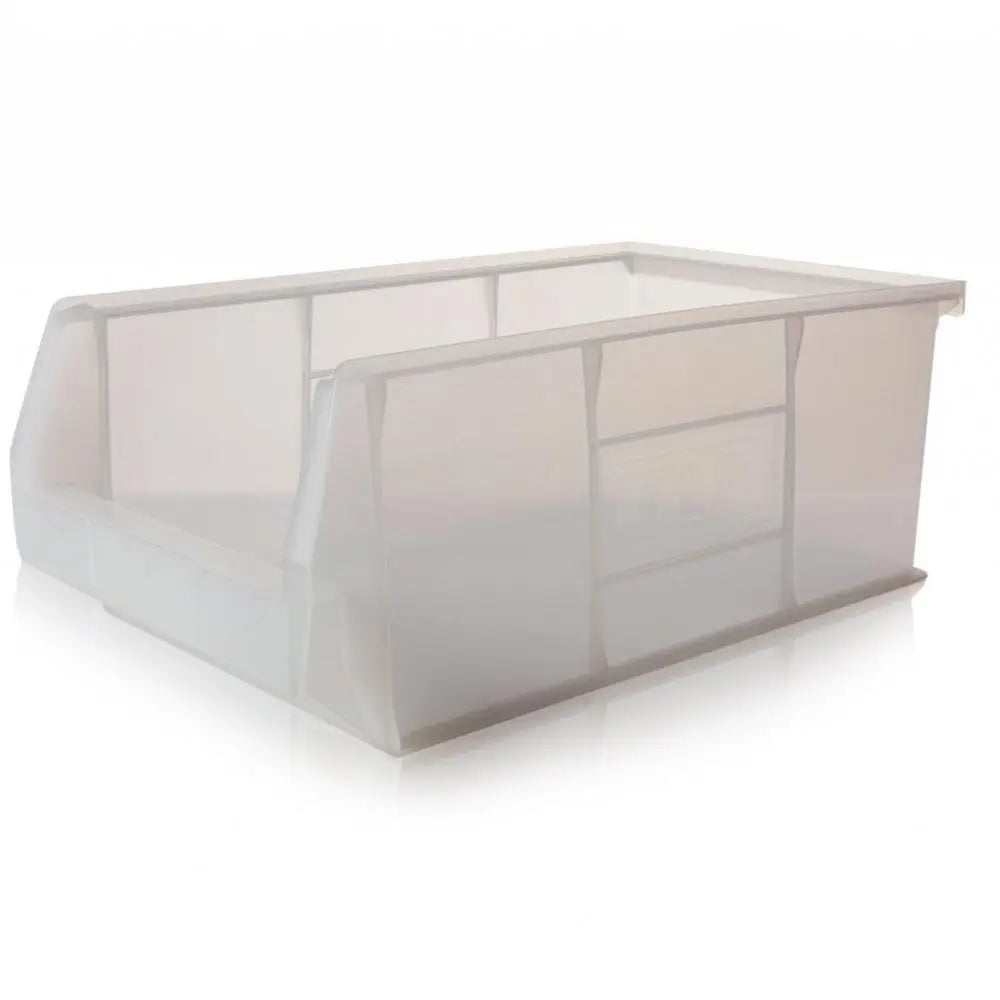 Open Fronted Storage Containers Pack of 5 - XL7 Semi-Open Fronted Storage Container | Plastic Box Shop