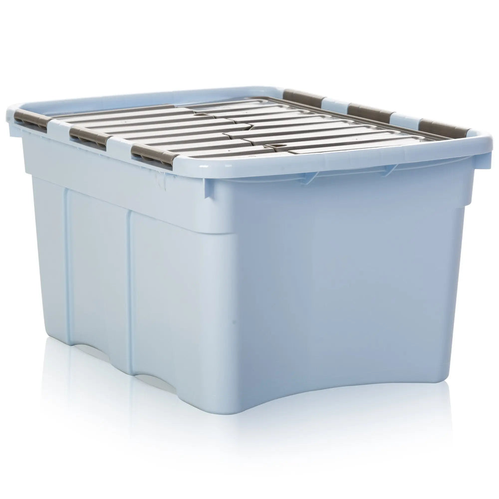 Pack of 3 - 54 Litre Croc box with Lids Wham Storage