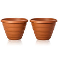 Pack of 2 - Beehive 48cm Round Plant Pot Wham Storage