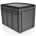Pack of 10 - 90 Litre Rako Euro Stacking Containers 600x400 George Utz
