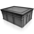 Pack of 12 - 134 Litre Rako Euro Stacking Containers 800x600 George Utz