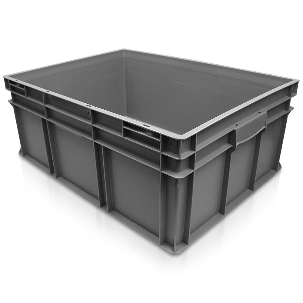 Pack of 12 - 134 Litre Rako Euro Stacking Containers 800x600 George Utz