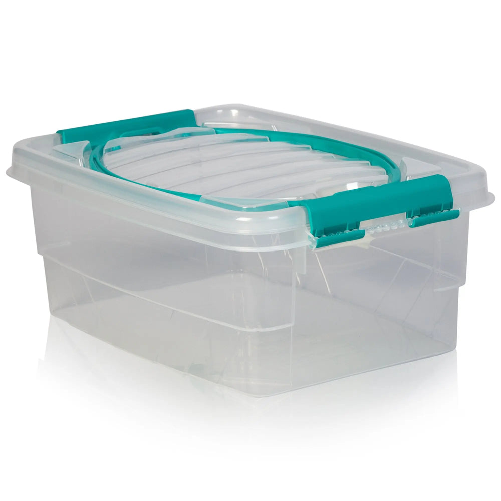 5 Litre Handy Plastic Storage Box with Handle and Lid Hobby Life