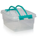 5 Litre Handy Plastic Storage Box with Handle and Lid Hobby Life