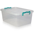 Pack of 3 - 20 Litre Multi Plastic Storage Box Hobby Life