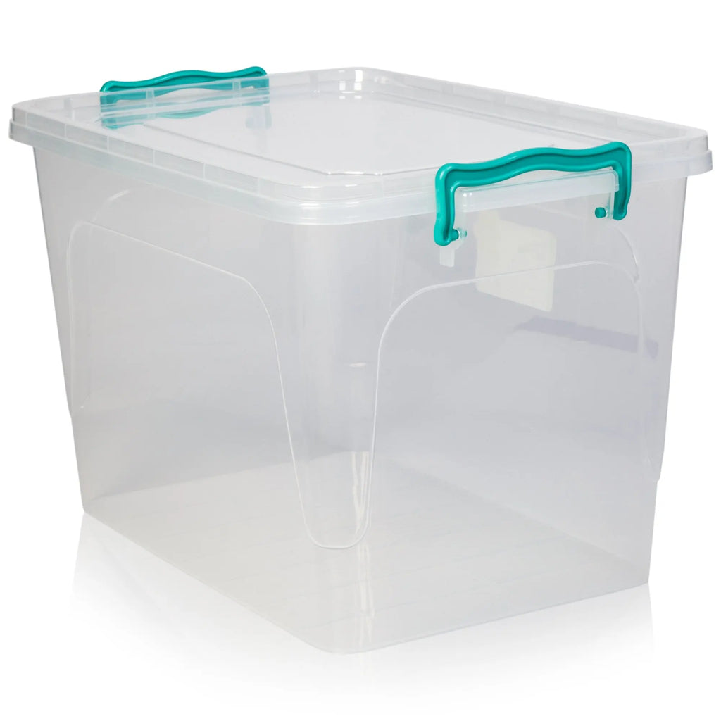 Pack 3 21 Litre Maxi Plastic Storage Box