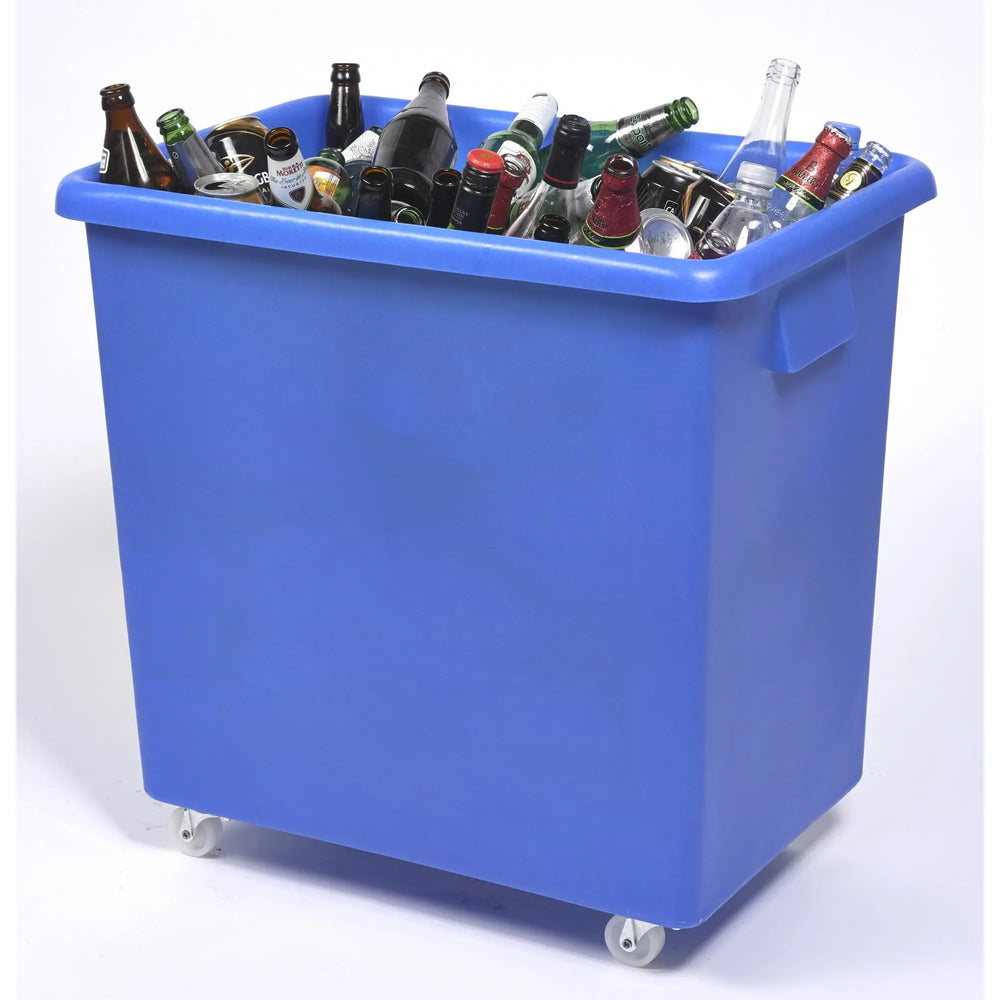 135 Litre Bottle Skip on wheels