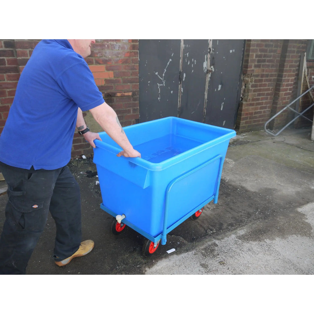 540 Litre Steel Frame 8" rubber castors