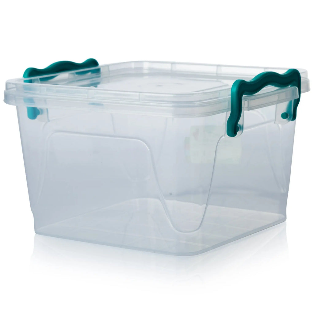 2.4 Litre Square Plastic Storage Box [sq #1]