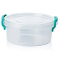 0.6 Litre Round Multi Plastic Storage Box [Rd multi #1]