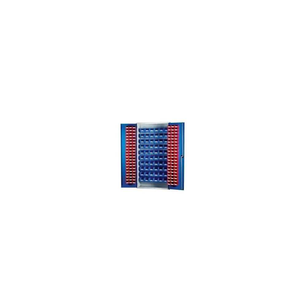 Topstore Louvred Panel Container Cabinet - with 120 x TC2 and 60 x TC3 BS
