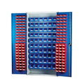 Topstore Louvred Panel Container Cabinet - with 60 x TC1, 60 x TC2 and 60 x TC3 Boxes BS