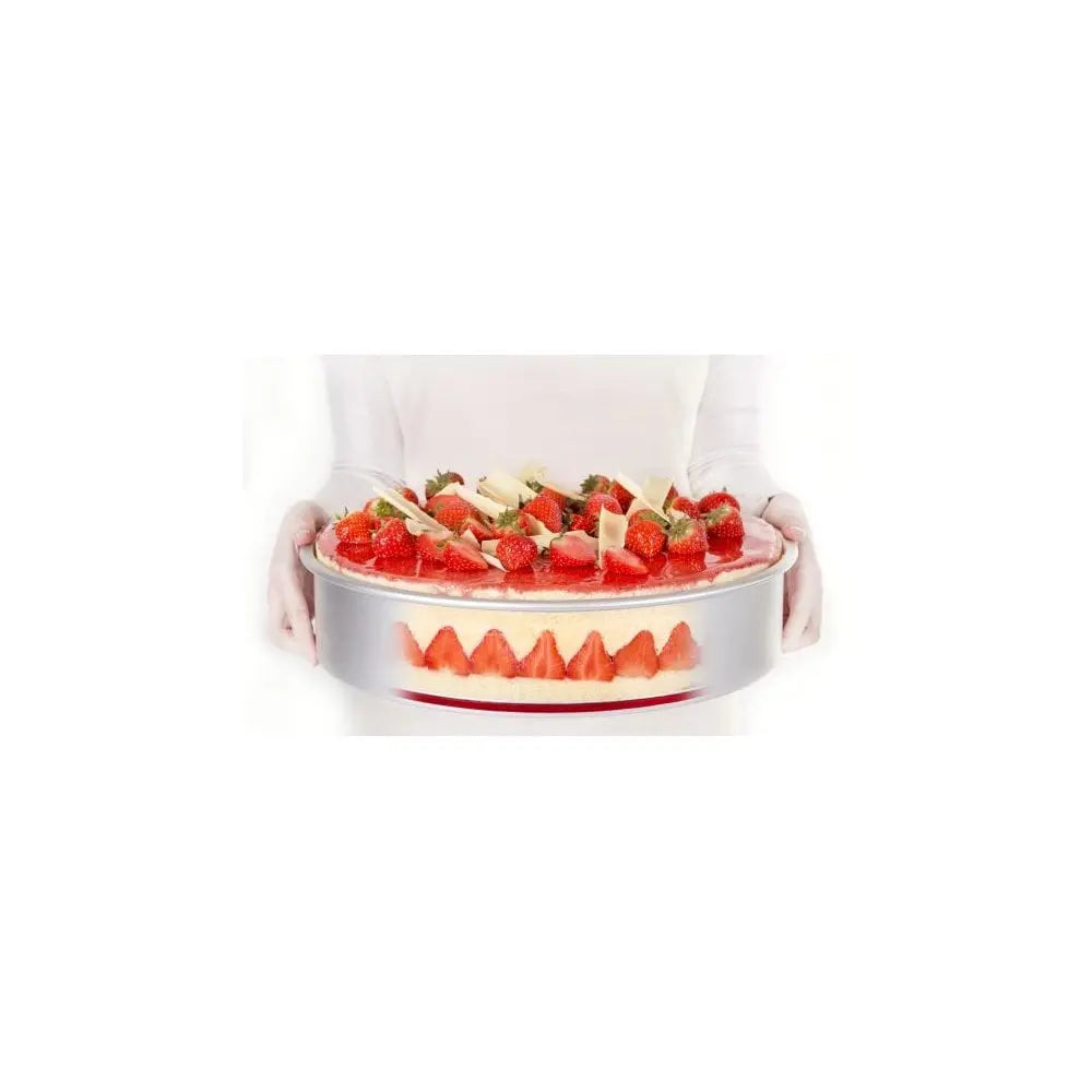 28cm PushPan Aluminium Shallow Round Tin PushPan