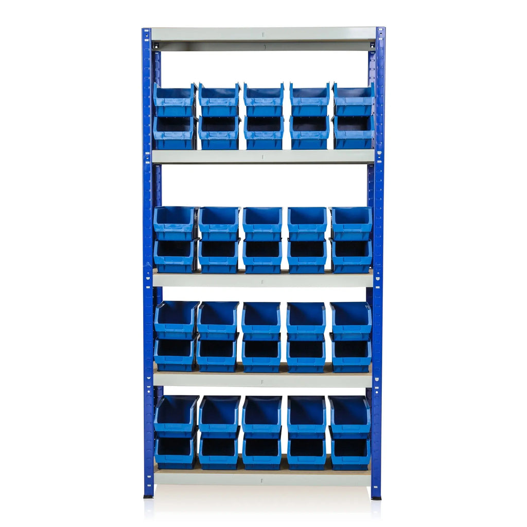 Clicka 265 Shelving XL3 Open Fronted Container Combo