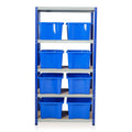 Clicka 175 Shelving with 35L Stack and Store Boxes Combo Racking
