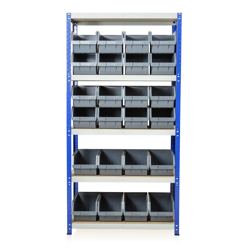 Clicka 265 Shelving XL5 Open Fronted Container Combo