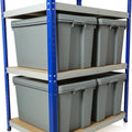 Clicka 265 with 45L Wham Bam Boxes and Lids Racking