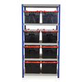 Clicka 265 Shelving with 56L Heavy Duty ALC Boxes Racking