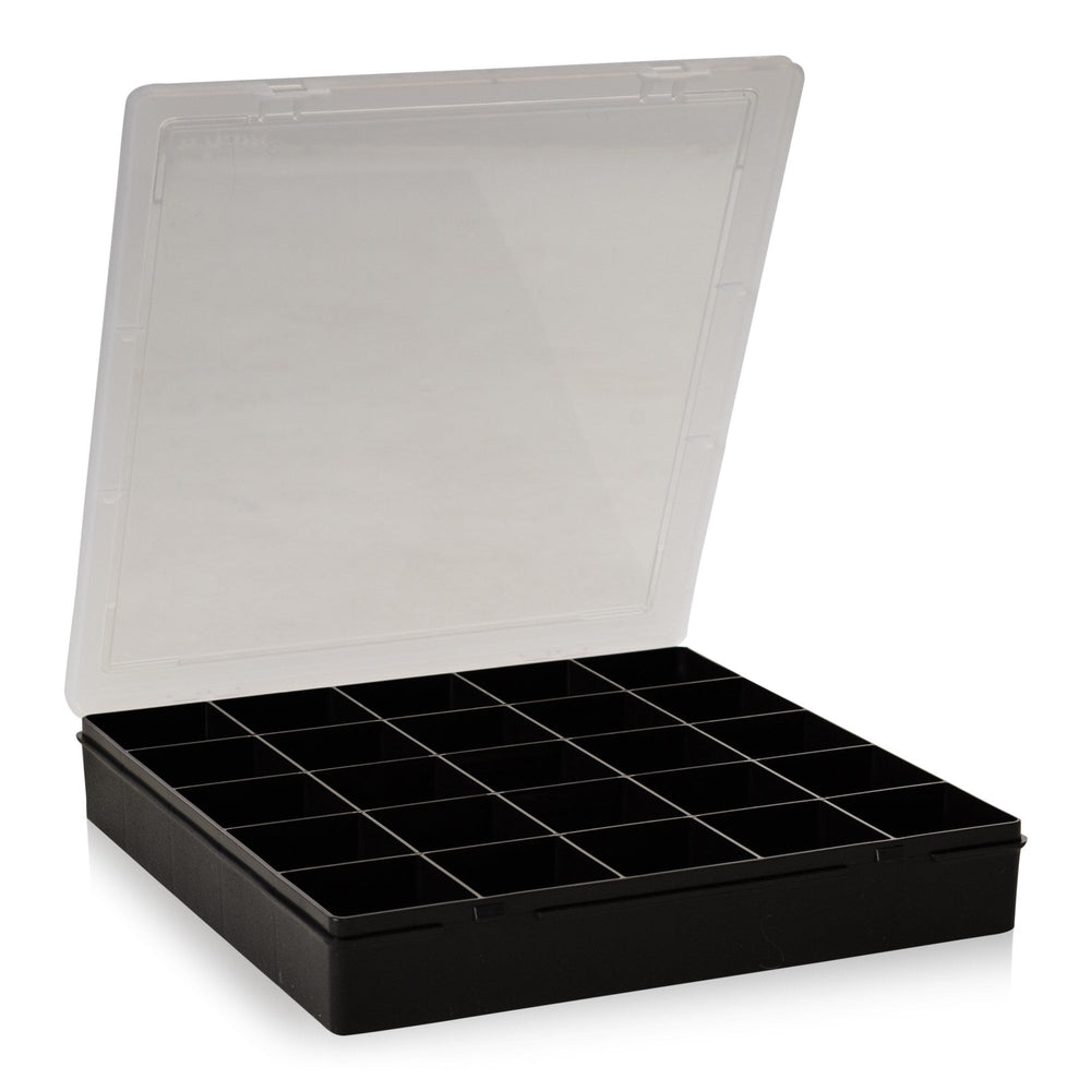 29cm (10.01) Organiser Box with 25 Square Compartments