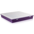 38.5cm (11.01) Square Organiser Box with Hinged Lid and 15 Compartments Wham Storage