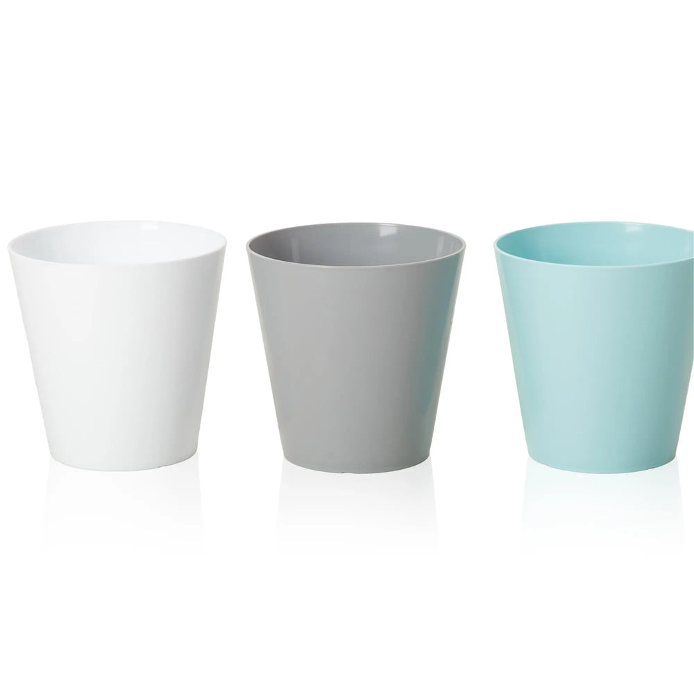 Studio 18cm Round Indoor Plastic Planter Wham Storage