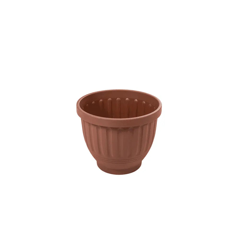 Pack of 2 - Etruscan 30.5cm Round Plastic Planter Wham Storage