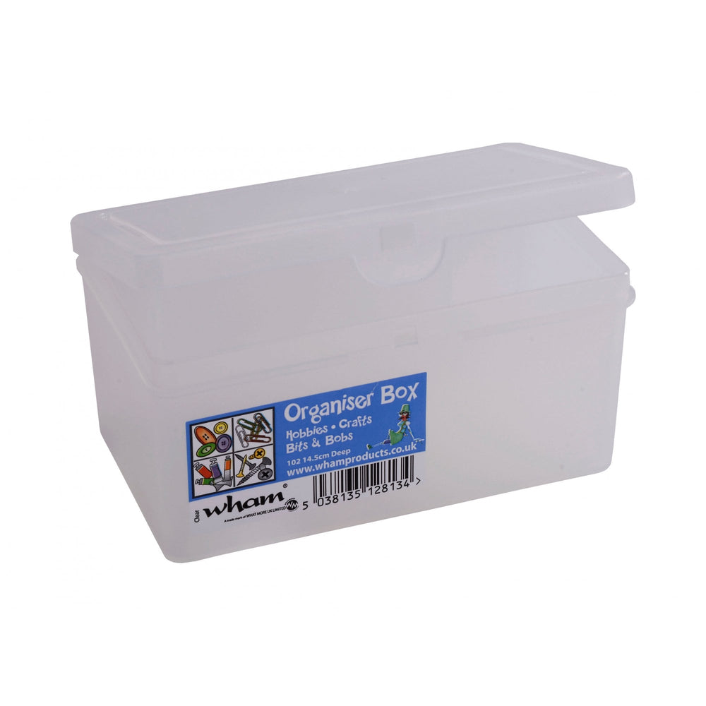 14.5cm Deep Organiser Box with Hinged Lid