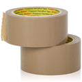 Pack of 2 - Brown Parcel Tape Plastic Box Shop