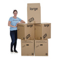 Pack of 5 - Large Cardboard Packing Boxes