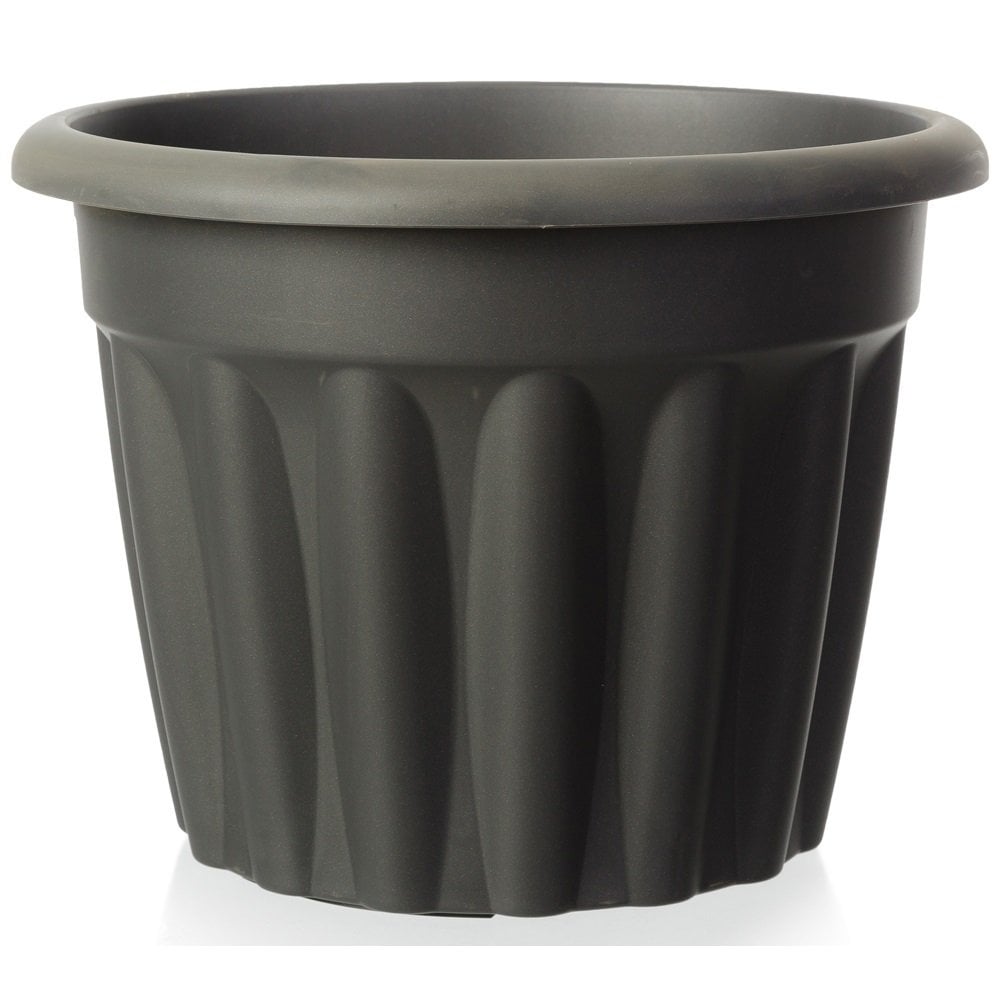 25cm Vista Extra Small Round Plastic Plant Pot