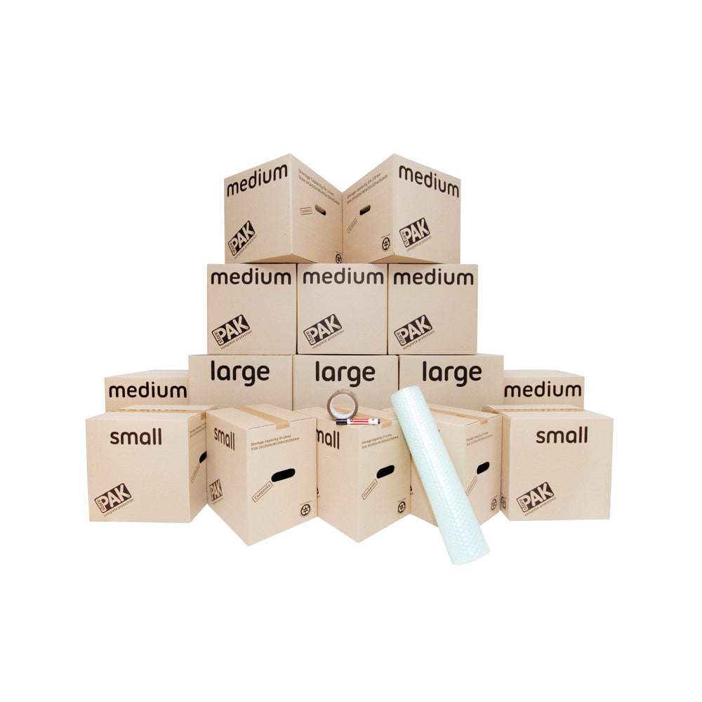 StorePak 1-2 Bedroom House Moving Cardboard Packing Boxes