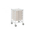 Classic Medical Trolley with 6 Trays Gratnells