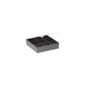 23.5cm (9.03) Organiser Box with 9 Square Compartments Wham Storage