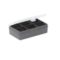 14.5cm Organiser Box with 6 Compartments Wham Storage