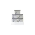 Pack of 5 - White Archive Cardboard Boxes StorePak