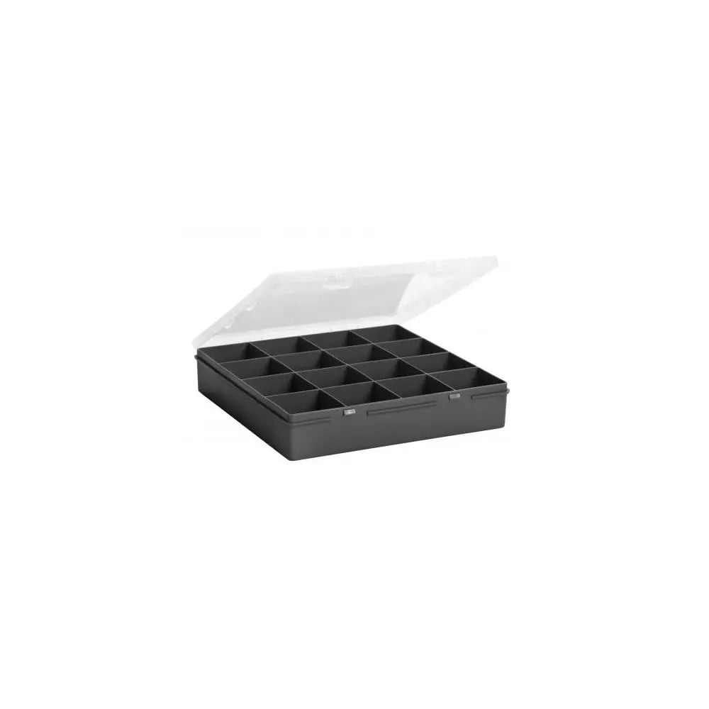23.5cm (9.01) Organiser Box with 16 Square Compartments Wham Storage