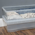 Pallet Deal x 110 - 42 Litre Under Bed Plastic Storage Boxes with Lids Wham Storage