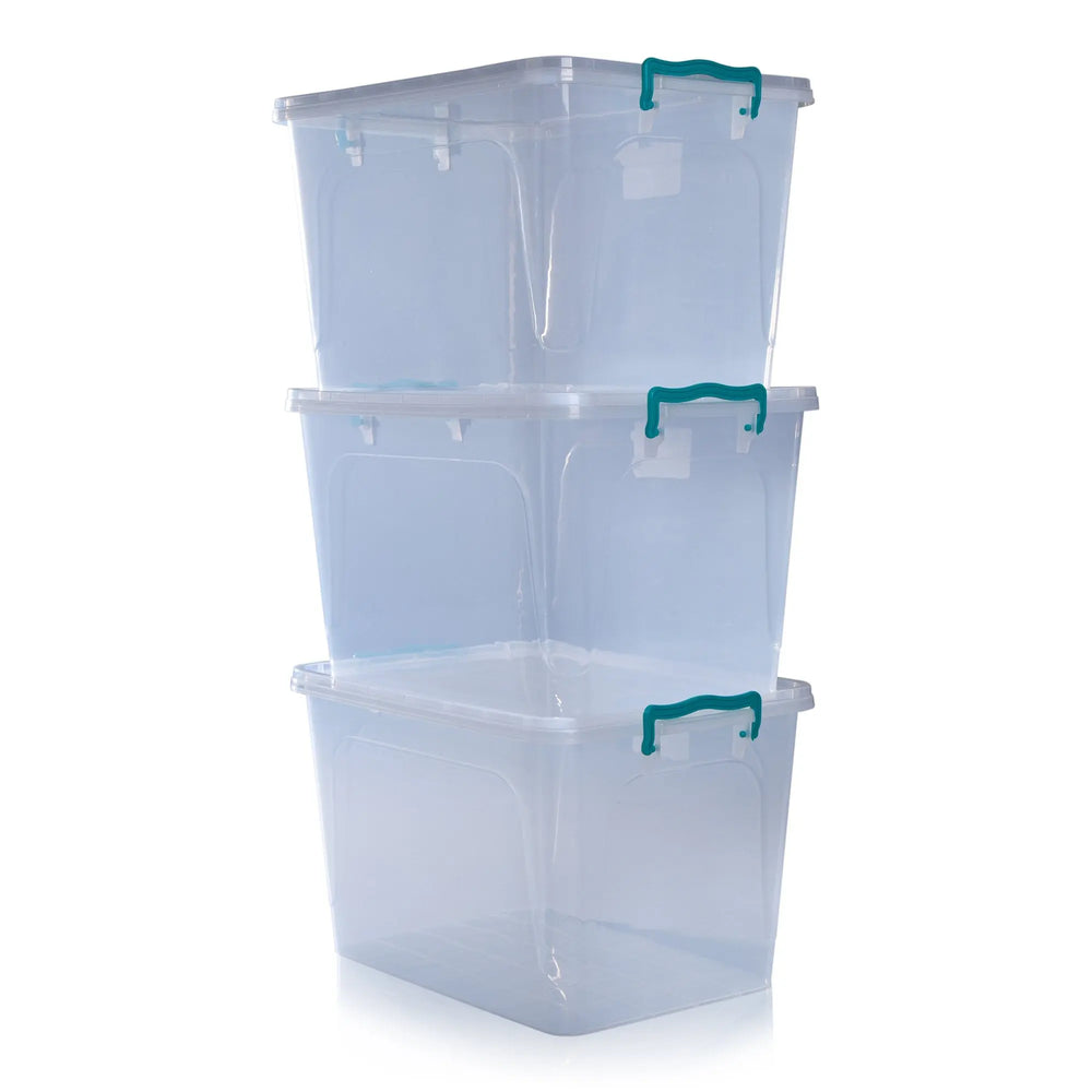 Pack of 3 - 30 Litre Rectangular Multi Box Hobby Life