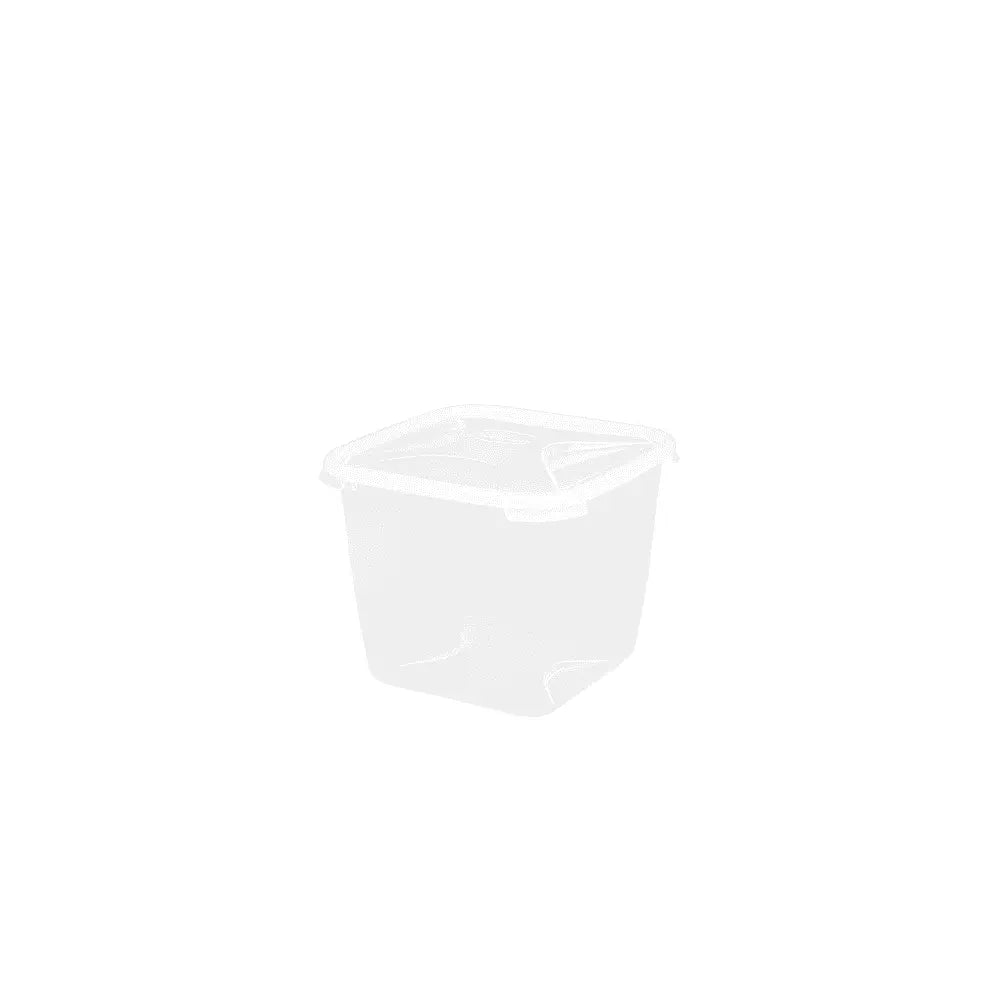 3.9 Litre Cuisine Deep Square Plastic Food Container Wham Storage
