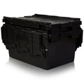 Pack of 2 - 80 litre Large Attached Lid Boxes Counter