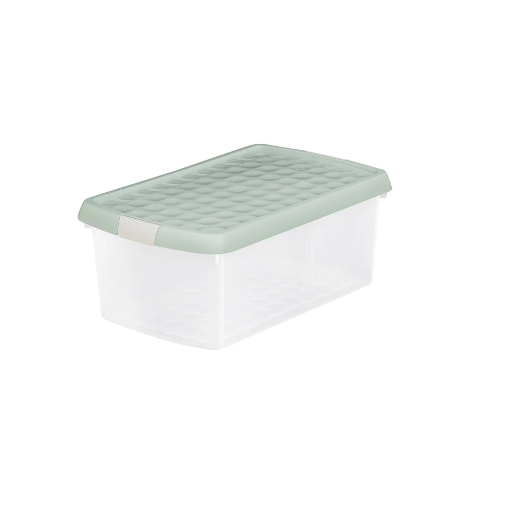 Pack of 3 - 10.5 Litre Wham Clip Plastic Box with Lid 6.02 Wham Storage
