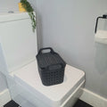 Small Urban Plastic Storage Basket with Lid