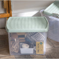 21.5 Litre Wham Clip Plastic Storage Box with Lid 8.02 Wham Storage