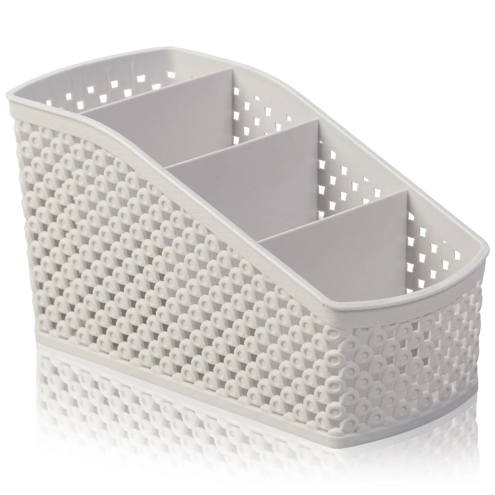 Diamond Design Desk Organiser / Make Up Tidy Plastic Box Shop