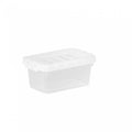 500ml Crystal Plastic Storage Box with Lid Wham Storage