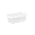 1.1 Litre Crystal Plastic Storage Box with Lid