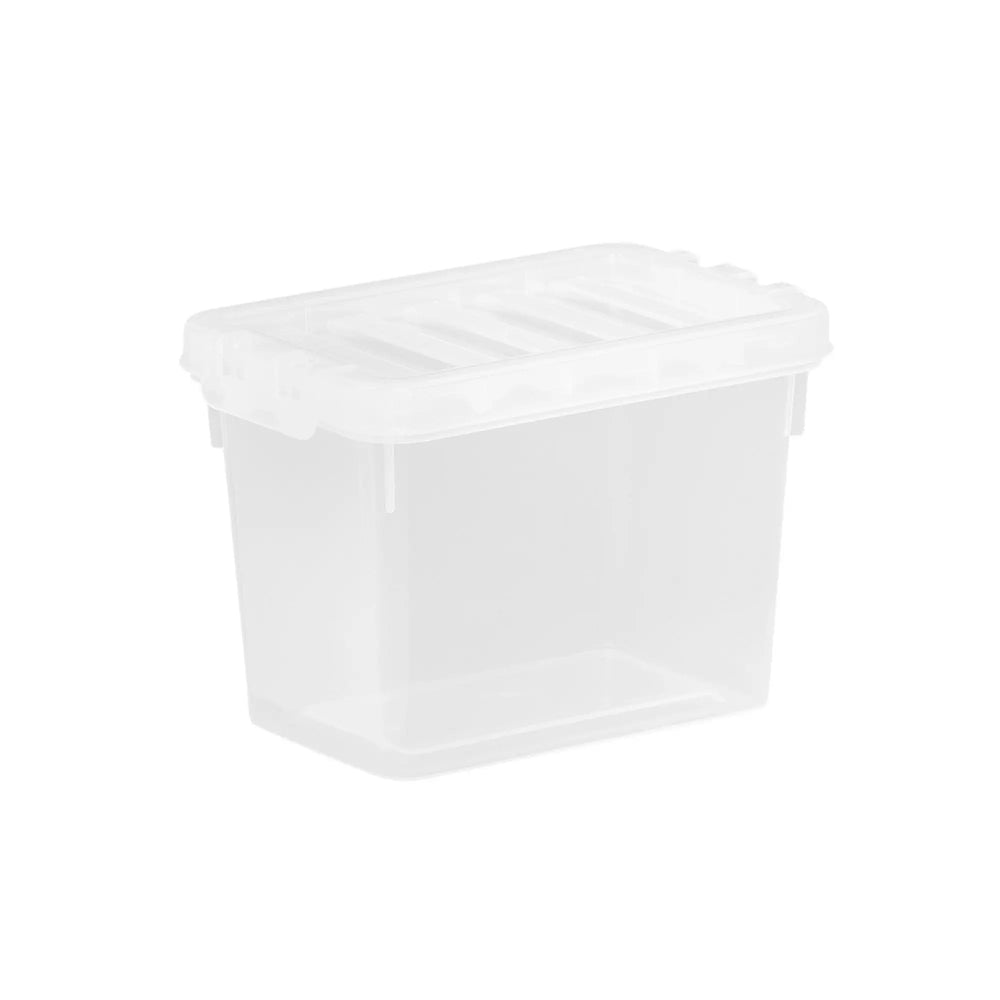 800ml Crystal Plastic Storage Box with Lid Wham Storage