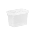 800ml Crystal Plastic Storage Box with Lid Wham Storage